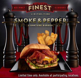 Finest Smoke And Pepper Signature Burger