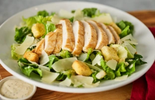 Everything Chicken Caesar Salad
